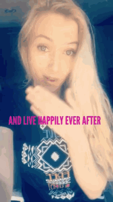 Happily Ever After Blonde GIF - Happily Ever After Blonde Cute GIFs