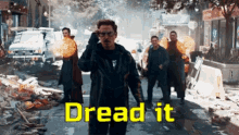Dread It Tony Stark GIF - Dread It Tony Stark Infinity War GIFs