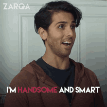 Im Handsome And Smart Tariq GIF - Im Handsome And Smart Tariq Zarqa GIFs