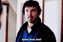 Sherlock Benedict Cumberbatch GIF - Sherlock Benedict Cumberbatch Apart From That GIFs