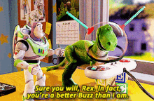 Toy Story Rex GIF - Toy Story Rex Sure You Will Rex GIFs