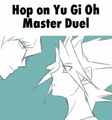 Yu Gi Oh Master Duel Hop On GIF - Yu Gi Oh Master Duel Master Duel Hop On GIFs