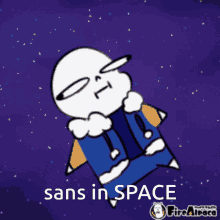 Sans Space GIF - Sans Space Outertale GIFs