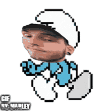 brian smurf smurf walk brian smurf smurf walk