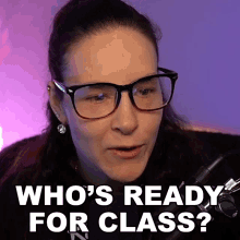 Whos Ready For Class Cristine Raquel Rotenberg GIF - Whos Ready For Class Cristine Raquel Rotenberg Simply Nailogical GIFs