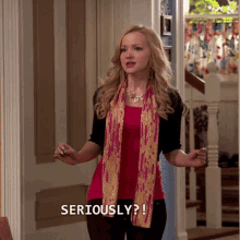 Seriously Dove Cameron GIF - Seriously Dove Cameron Liv And Maddie GIFs