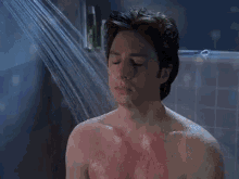 When The Water Is Too Hot But It Feels Good GIF - Shower GIFs