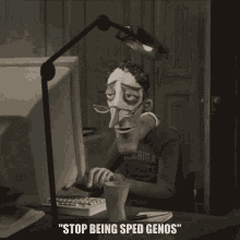 Genos Sped Stupid Genos GIF - Genos Sped Genos Stupid Genos GIFs
