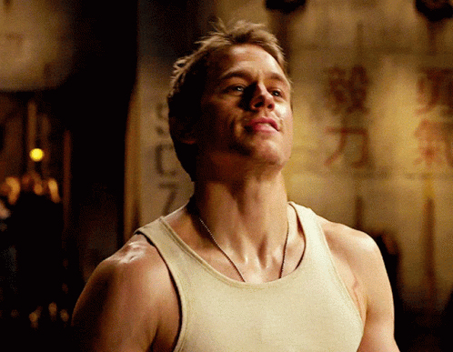 In Pursuit of Happiness (Riley) Charlie-hunnam