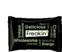 Freakin Healthy Raw Chocolate Sticker - Freakin Healthy Raw Chocolate Healthysnacks Stickers