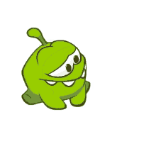 nom bite hungry om nom cut the rope