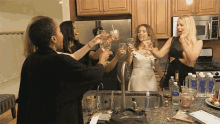 Housewarming Cheers GIF - Housewarming Housewarming Party House Party GIFs