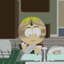 Dishes Southpark GIF - Dishes Southpark Butters GIFs