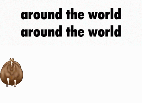 around the world daft punk meme