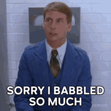 Sorry I Babbled So Much Kenneth Parcell GIF - Sorry I Babbled So Much Kenneth Parcell 30rock GIFs