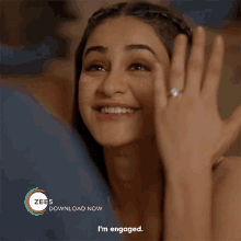 Im Engaged Aditi Arya GIF - Im Engaged Aditi Arya I Said Yes GIFs