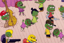 Deplorable Dance Party GIF - Frog Party Rave GIFs