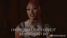 I Hope That They Love It As Much As I Do Megan Thee Stallion GIF - I Hope That They Love It As Much As I Do Megan Thee Stallion Released GIFs