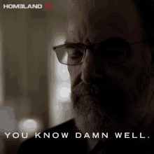 You Know Damn Well Mandy Patinkin GIF - You Know Damn Well Mandy Patinkin Saul Berenson GIFs