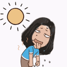 Hot Outside Too Sweating GIF - Hot Outside Hot Too Sweating GIFs