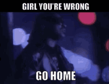 Stevie Wonder Go Home GIF - Stevie Wonder Go Home Girl Youre Wrong GIFs