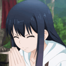 Anime Pray GIF - Anime Pray Mieruko Chan GIFs