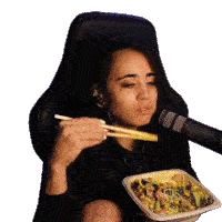 Eating Katcontii Sticker - Eating Katcontii This Is Delicious Stickers