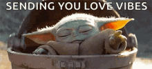 Baby Yoda Love GIF - Baby Yoda Love The Mandalorians GIFs