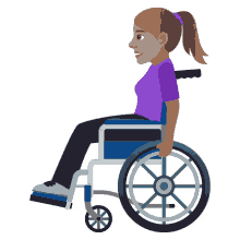 wheelchair joypixels disabled manual wheelchair handicapped