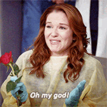 Greys Anatomy April Kepner GIF - Greys Anatomy April Kepner Oh My God GIFs