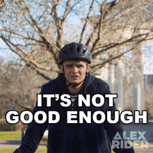 Its Not Good Enough Alex Rider GIF - Its Not Good Enough Alex Rider Its Not Up To Standard GIFs