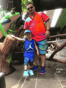 grandpa and grandson colorful sunglasses zoo grandpa and grandson colorful sunglasses zoo