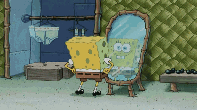 Sponge Bob Embarrassed GIF - Sponge Bob Embarrassed Spongebob Movie GIFs