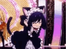 neko dance nekomimi cat girl anime