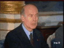 Valéry Giscard D'Estaing GIF - Aléry Giscard D Estaing Président Français President De La République GIFs