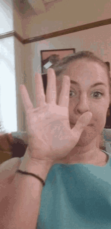 Emmy High Five GIF - Emmy High Five Stop GIFs