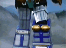 Im Here Zeo Megazord GIF - Im Here Zeo Megazord Power Rangers Zeo Megazord First Battle GIFs