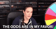The Odds Are In My Favor Color Wheel GIF - The Odds Are In My Favor Color Wheel Nailogical GIFs