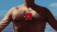 David Hasselhoff Spongebob GIF - David Hasselhoff Spongebob Chest Launcher GIFs