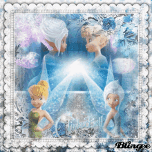 Tinker Bell Icy GIF - Tinker Bell Icy Blue GIFs