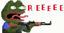 pepe frog reee pepe frog reee
