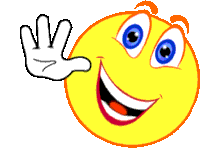 Smiley Finger Sticker - Smiley Finger Face Down Stickers