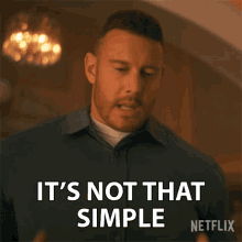 Its Not That Simple Luther Hargreeves GIF - Its Not That Simple Luther Hargreeves Tom Hopper GIFs