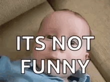Baby Crying Its Not Funny GIF - Baby Crying Baby Crying GIFs