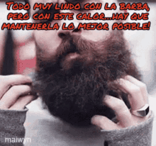 Megapeluquerías Barba GIF - Megapeluquerías Barba Beard GIFs