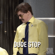 Dude Stop Saturday Night Live GIF - Dude Stop Saturday Night Live Thats Enough GIFs