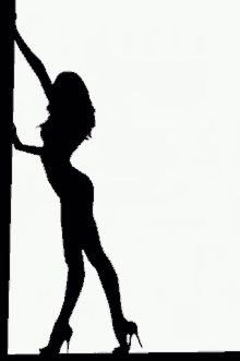pole dancing silouette sexy