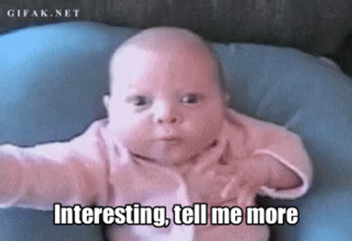 Interesting Tell Me More Baby GIF - Interesting Tell Me More Baby Kid GIFs