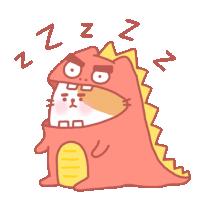 Tired Bedtime Sticker - Tired Bedtime Slept Stickers