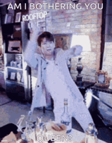 Woohyun Nam Woohyun GIF - Woohyun Nam Woohyun Am I Bothering You GIFs